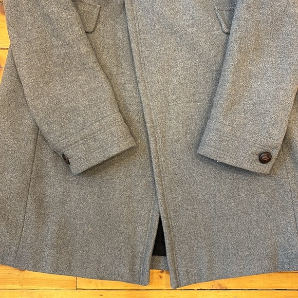 Comptoir des Cotonniers Grey Coat with Hood - Picture 5 of 9